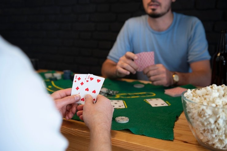 Mesin slot digital dengan berbagai tema warna-warni dan animasi menarik